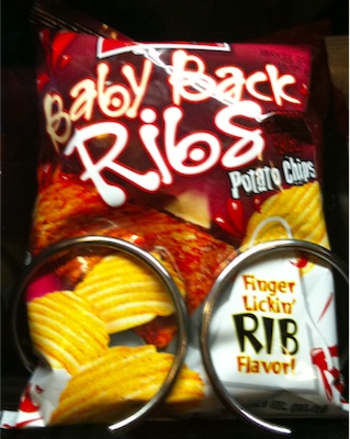 Baby Back Ribs Potato Chips